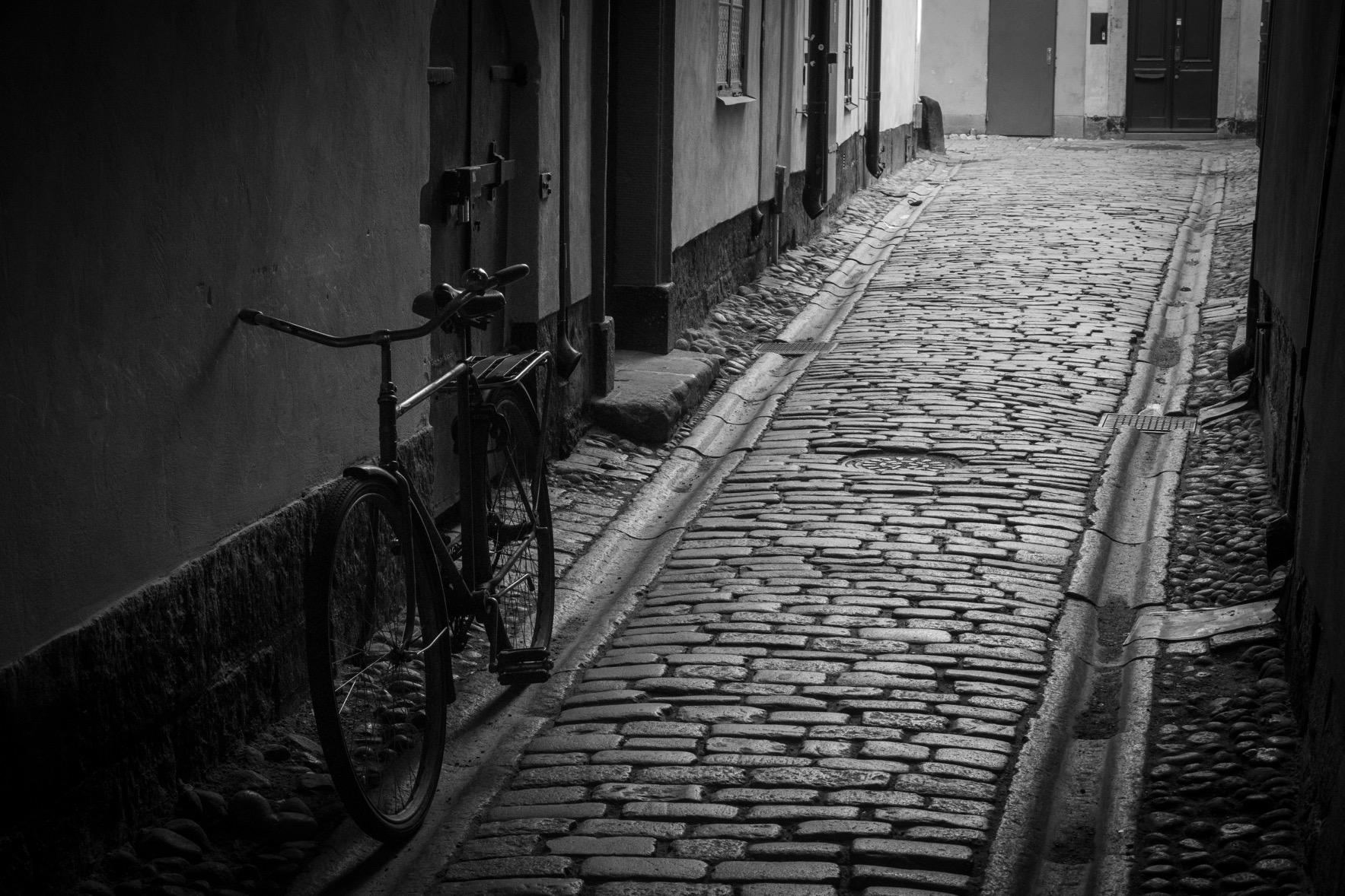 Calle de adoquines